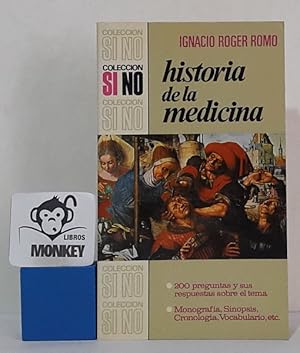 Imagen del vendedor de Historia de la medicina a la venta por MONKEY LIBROS