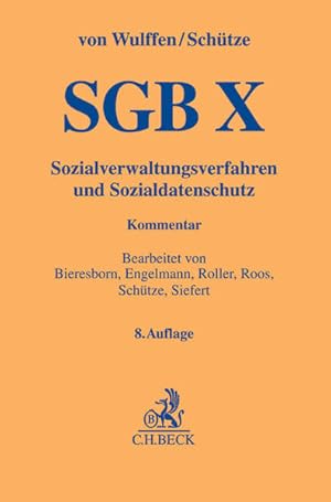 Seller image for SGB X: Sozialverwaltungsverfahren und Sozialdatenschutz for sale by Studibuch