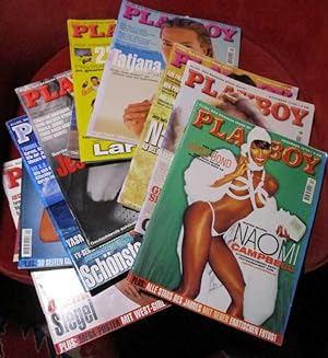 Bild des Verkufers fr Playboy (Deutsch), Alles was Mnnern Spass macht. Jahrgang 1999, 11 Hefte zum Verkauf von Antiquariat Clement
