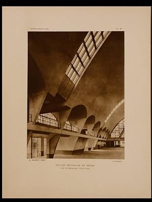 L'ARCHITECTE JUILLET 1929 - HALLES REIMS, MAIGROT, PARIS 1 RUE SCHEFFER, HENNEQUET