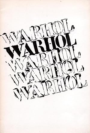 Seller image for Warhol. for sale by Librairie Jean-Yves Lacroix