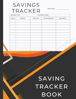 Seller image for saving tracker notebook | saving tracker sheets | saving tracker | 8.5 " x 11 " | 100 Pages for sale by WeBuyBooks 2