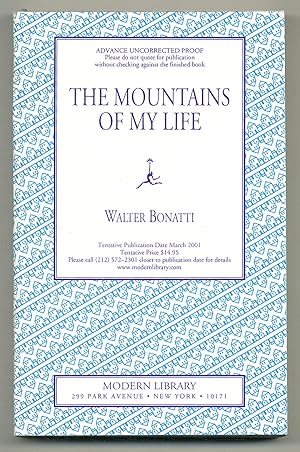 Bild des Verkufers fr The Mountains of My Life zum Verkauf von Between the Covers-Rare Books, Inc. ABAA