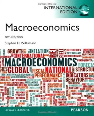 Bild des Verkufers fr Macroeconomics, International Edition zum Verkauf von WeBuyBooks