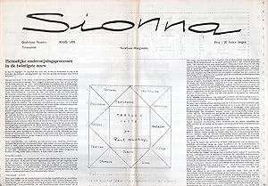 Seller image for SIONNA. Notations marginales. Trimestriel. N 4, mars 1976. for sale by Librairie Jean-Yves Lacroix