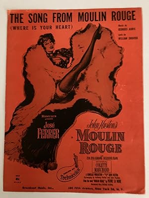 Seller image for THE SONG FROM MOULIN ROUGE (WHERE IS YOUR HEART) for sale by Jim Hodgson Books