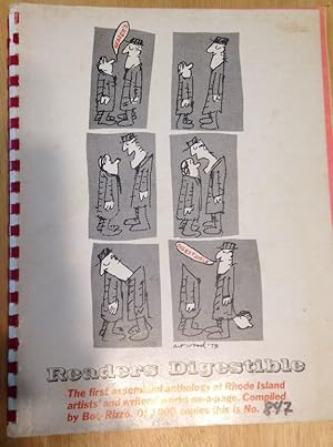 Readers Digestible The First Assembled Anthology of Rhode Island Artists' and Writers' Works on-a...