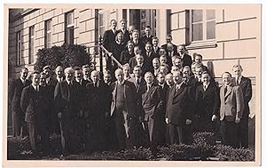Fotokarte Staatsexamen 1951 Bonn am Rhein Friedrich-Wilhelm-Universität Klasse Abschluss