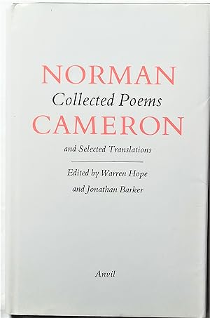 Immagine del venditore per Collected Poems and Selected Translations venduto da PKRD