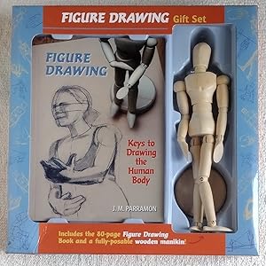 Figure Drawing Gift Set [Book & Wooden Manikin]