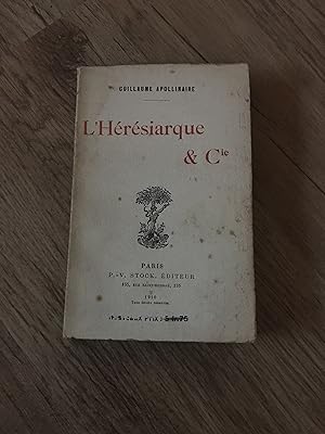 Seller image for L'HRSIARQUE & Cie for sale by HOUSE-BOOK