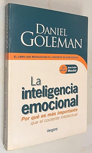 Seller image for La inteligencia emocional (Spanish Edition) for sale by Once Upon A Time