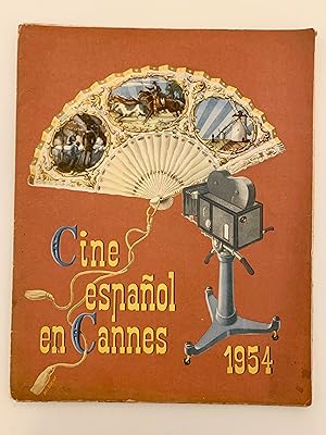 Cine Espanol en Cannes 1954. Press/promotional Folder with 19 inserts.