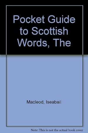 Seller image for Pocket Guide to Scottish Words, The for sale by WeBuyBooks