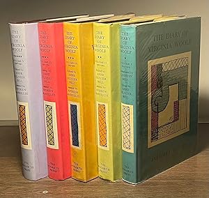 Bild des Verkufers fr The Diary of Virginia Woolf _ Volume I: 1915-1919 Volume II:1920-1924 Volume III: 1925-1930 Volume IV: 1931-1935 Volume V: 1936-1941 zum Verkauf von San Francisco Book Company