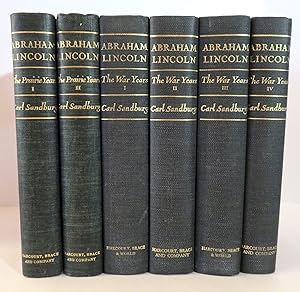 Abraham Lincoln [ Complete Six Book Set ] The Prairie Years Volumes I & II, The War Years Volumes...