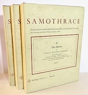 Bild des Verkufers fr Samothrace: Excavations Conducted by the Institute of Fine Arts, New York University [ Three Volume Set ] Bollingen Series LX Volume 3 ; The Hieron Text I, The Hieron Text II & The Hieron Plates zum Verkauf von Evolving Lens Bookseller