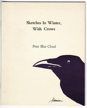 Sketches in winter with crows