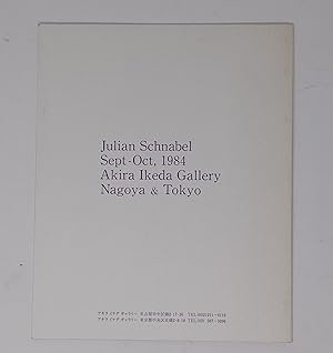Julian Schnabel: Printed on Velvet at Akira Ikeda Gallery, Tokyo (1984)