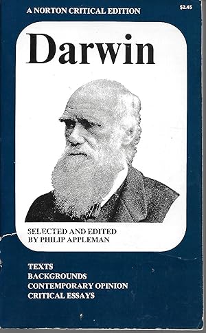 Imagen del vendedor de Darwin - A Norton Critical Edition a la venta por Charing Cross Road Booksellers