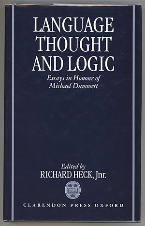 Bild des Verkufers fr Language, Thought, and Logic; Essays in Honour of Michael Dummett zum Verkauf von Evening Star Books, ABAA/ILAB