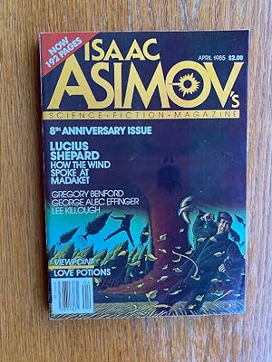 Imagen del vendedor de Isaac Asimov's Science Fiction April 1985 a la venta por Scene of the Crime, ABAC, IOBA