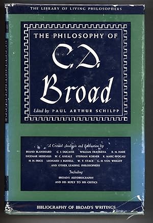 Bild des Verkufers fr The Philosophy of C.D. Broad zum Verkauf von Evening Star Books, ABAA/ILAB