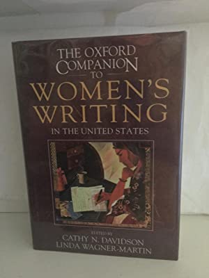 Imagen del vendedor de The Oxford Companion to Women's Writing in the United States a la venta por Genesee Books