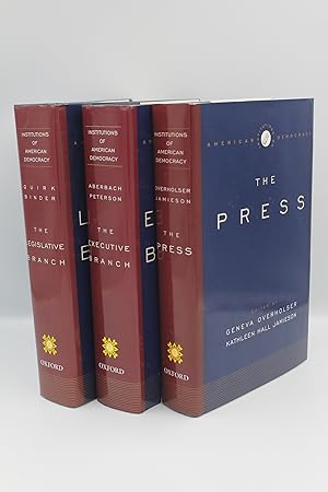 Immagine del venditore per Institutions of American Democracy (volumes two, three and four out of six) venduto da Genesee Books