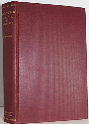 Imagen del vendedor de A History of the University of Rochester 1850-1962 a la venta por Genesee Books