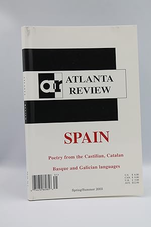 Seller image for Atlanta Review - Volume IX, Issue Number 2 - Spring / Summer 2003 for sale by Genesee Books