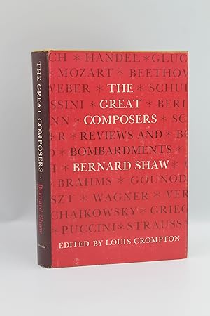 Imagen del vendedor de The Great Composers: Reviews and Bombardments a la venta por Genesee Books