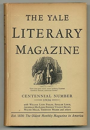 Bild des Verkufers fr Yale Literary Magazine Centennial Number 1936 zum Verkauf von Between the Covers-Rare Books, Inc. ABAA