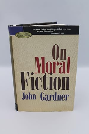 Seller image for On Moral Fiction for sale by Genesee Books