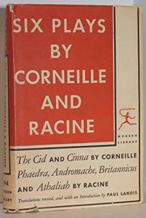 Image du vendeur pour Six Plays by Cornielle and Racine mis en vente par Genesee Books