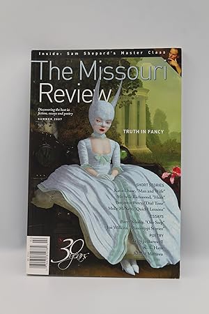 Bild des Verkufers fr The Missouri Review Vol 30 Number 2 [Truth in Fancy] zum Verkauf von Genesee Books