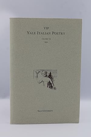 Seller image for YIP - Yale Italian Poetry Volume 7 for sale by Genesee Books