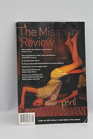 Bild des Verkufers fr The Missouri Review Vol 34 Number 1 [Peril] zum Verkauf von Genesee Books