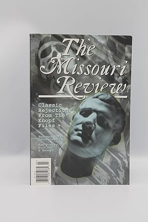 Bild des Verkufers fr The Missouri Review Vol 23 Number 1 [The Knopf Files] zum Verkauf von Genesee Books