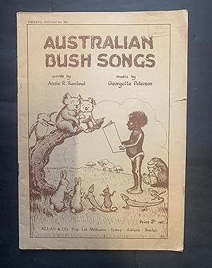 Bild des Verkufers fr Australian Bush Songs zum Verkauf von The Known World Bookshop