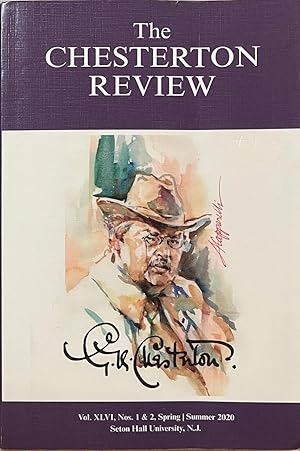 Seller image for Chesterton Review - Spring/Summer 2020 for sale by Reilly Books