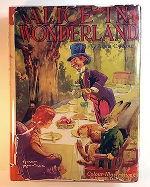 ALICE'S ADVENTURES IN WONDERLAND. Fully Illustrated in Line and Colour by Harry Rountree.