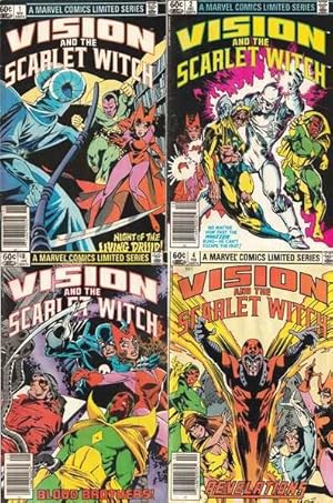 Vision and the Scarlet Witch 1-4: Vol. 1: Night of the Living Druid!, Vol. 2: No Matter How Fast ...