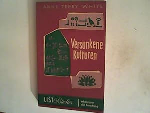 Bild des Verkufers fr Versunkene Kulturen zum Verkauf von ANTIQUARIAT FRDEBUCH Inh.Michael Simon