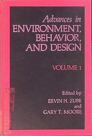 Immagine del venditore per Advances in Environment, Behavior, and Design: Volume 1 venduto da books4less (Versandantiquariat Petra Gros GmbH & Co. KG)