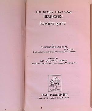 Bild des Verkufers fr The Glory that was Virajaksetra. zum Verkauf von books4less (Versandantiquariat Petra Gros GmbH & Co. KG)