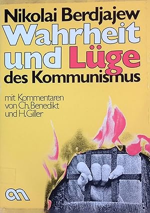 Bild des Verkufers fr Wahrheit und Lge des Kommunismus. zum Verkauf von books4less (Versandantiquariat Petra Gros GmbH & Co. KG)