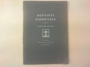 Gestickte Sinnbilder. 4. Mappe: Sonne und Gestirne. Eine Sammlung deutscher Sinnbilder für Kreuzs...