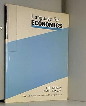 Seller image for Language for Economics for sale by Libros Tobal