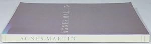 Bild des Verkufers fr Agnes Martin. With Essays by Barbara Haskell, Anna C. Chave and Rosalind Krauss. zum Verkauf von Patrik Andersson, Antikvariat.
